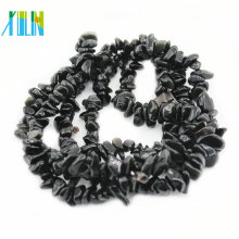 Gemstone Natural Black Obsidian Chips Beads